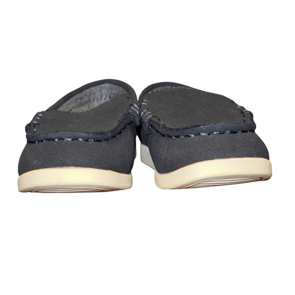 Cat & Jack Boys‎ Navy Blue Loafers Size 5 Toddler Casual Slip On Shoes - Picture 4 of 5